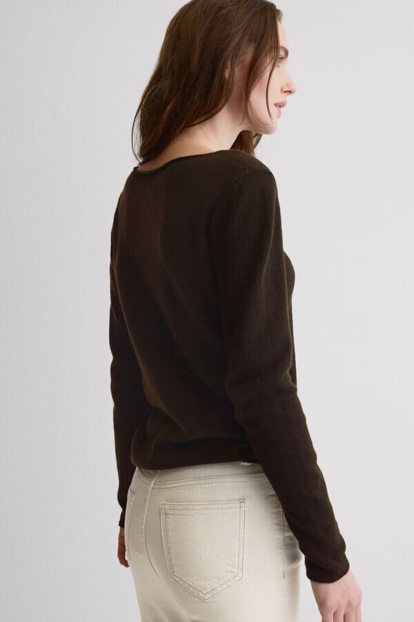 1 Langarm-Oberteil aus Kaschmir 1 Langarm-Oberteil aus Kaschmir