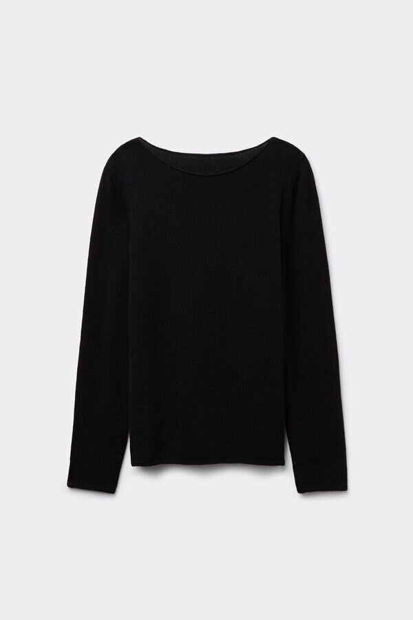 1 Langarm-Oberteil aus Kaschmir 1 Langarm-Oberteil aus Kaschmir