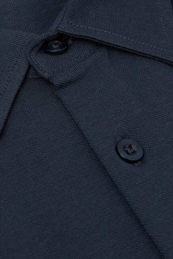 Baumwoll-Piqué-Hemd Baumwoll-Piqué-Hemd