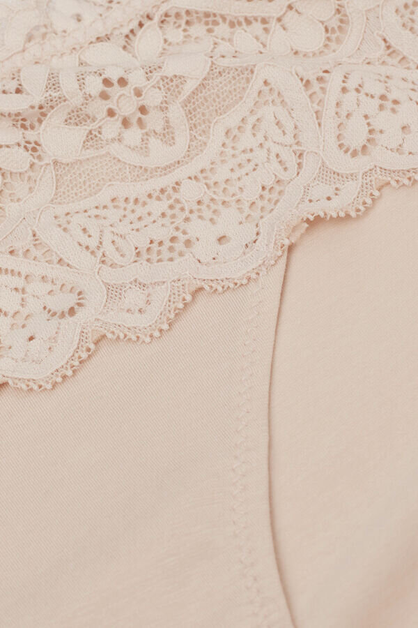 Baumwoll-Spitzenhöschen Baumwoll-Spitzenhöschen