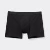 Baumwollboxershorts mit sichtbarem Gummiband