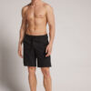 Baumwollshorts mit Rippdetail