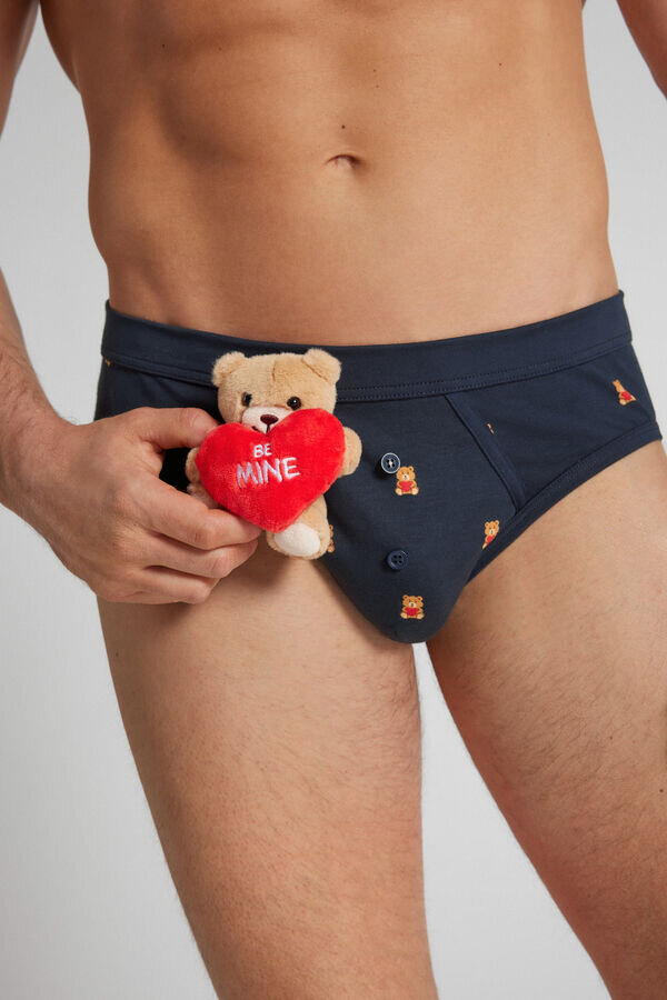 Be Mine Plüschtier-Slip aus hochwertiger Baumwolle Be Mine Plüschtier-Slip aus hochwertiger Baumwolle