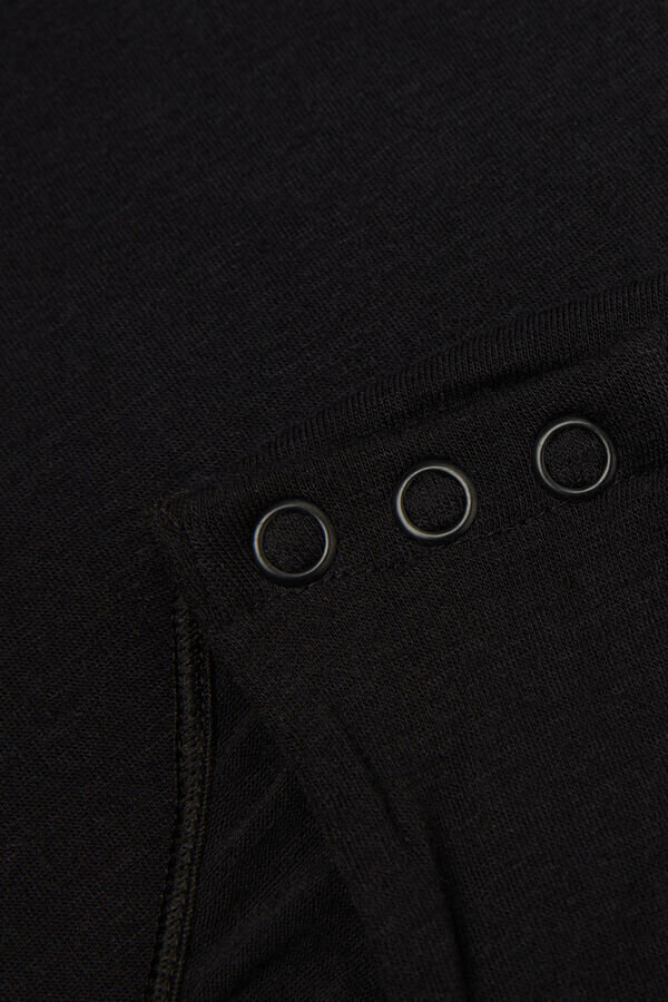 Body mit hohem Kragen aus ultraleichtem Modal mit Kaschmir Body mit hohem Kragen aus ultraleichtem Modal mit Kaschmir