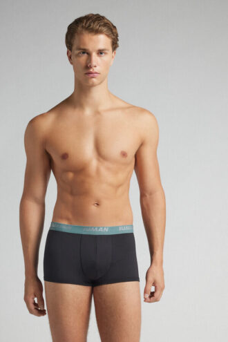 Boxershorts aus Mikrofaser mit Logo