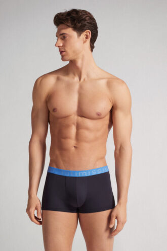 Boxershorts aus Mikrofaser mit Logo