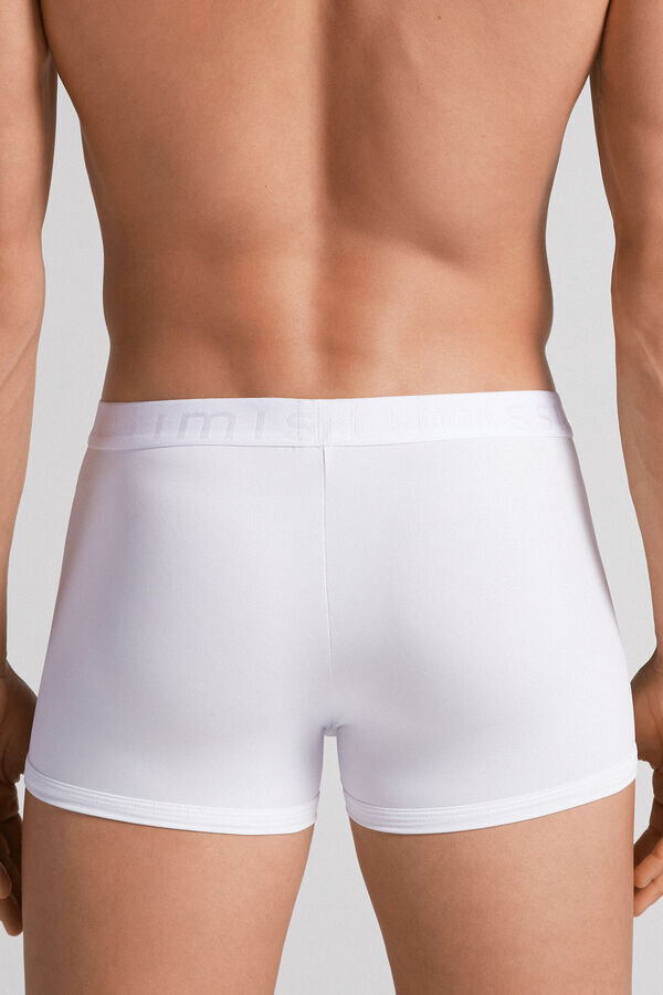 Boxershorts aus Mikrofaser mit Logo Boxershorts aus Mikrofaser mit Logo