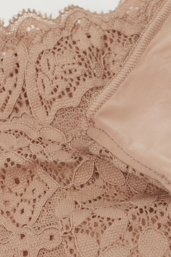 Brazilian-Slip aus Mikrofaser und Spitze Brazilian-Slip aus Mikrofaser und Spitze