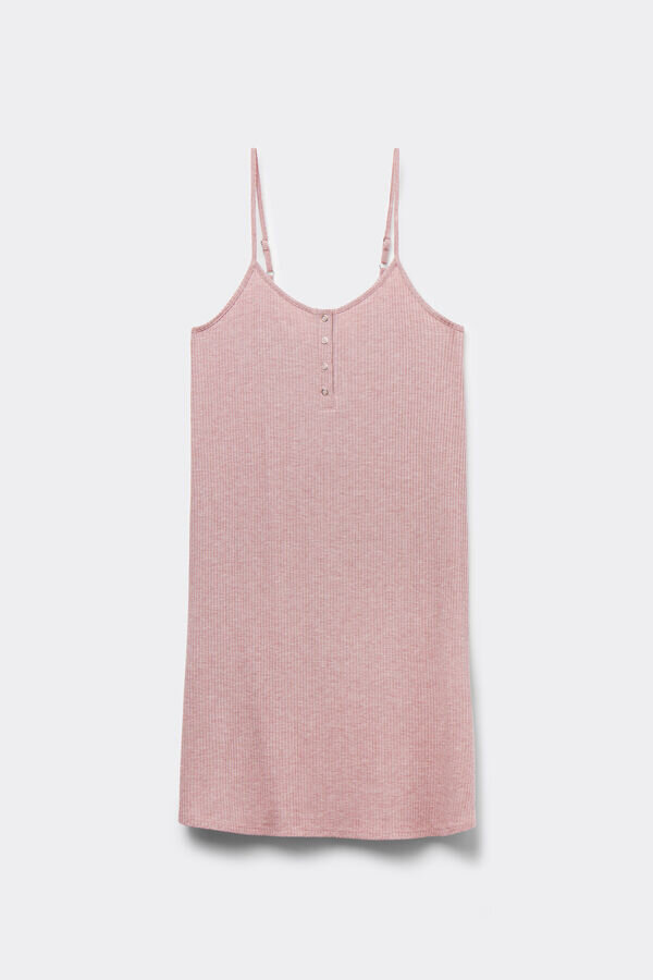 Chic Comfort Nachthemd mit dünnen Trägern Chic Comfort Nachthemd mit dünnen Trägern