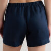 Die Shorts aus reinem Leinen