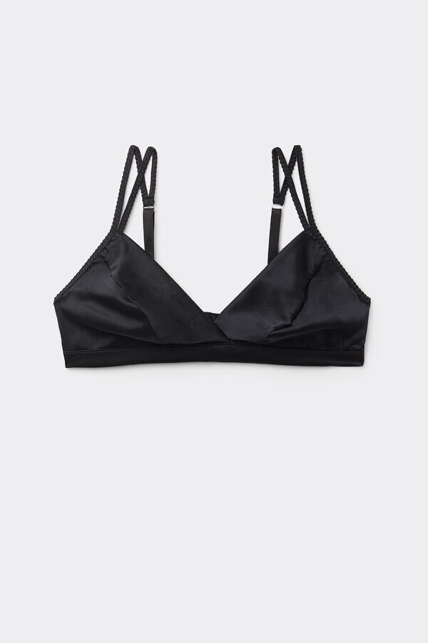Emma Refined Everyday Bralette-Triangel-BH aus Seide Emma Refined Everyday Bralette-Triangel-BH aus Seide