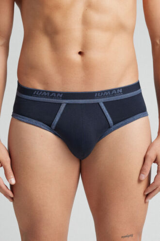 Herren-Slip aus hochwertiger Baumwolle mit Logo