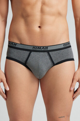 Herren-Slip aus hochwertiger Baumwolle mit Logo