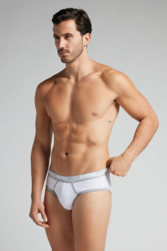 Herren-Slip aus hochwertiger Baumwolle mit Logo