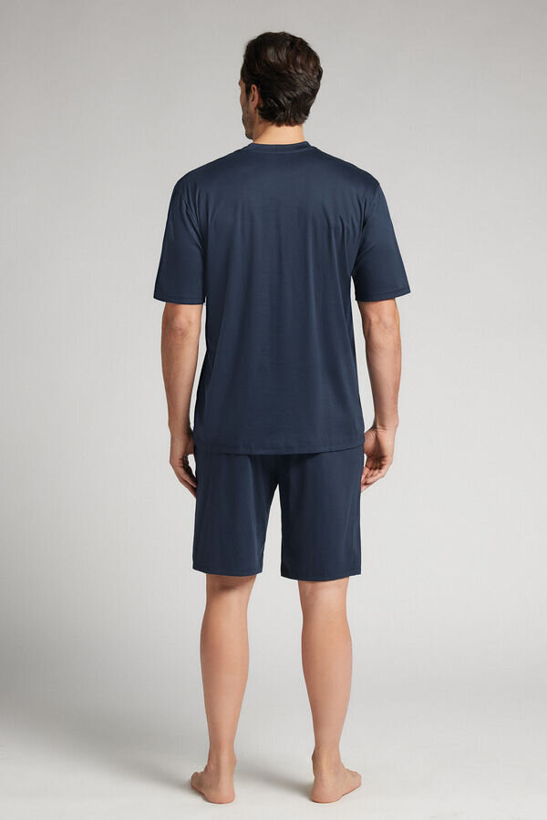 Hochwertiger Pyjama aus merzerisierter Baumwolle Hochwertiger Pyjama aus merzerisierter Baumwolle