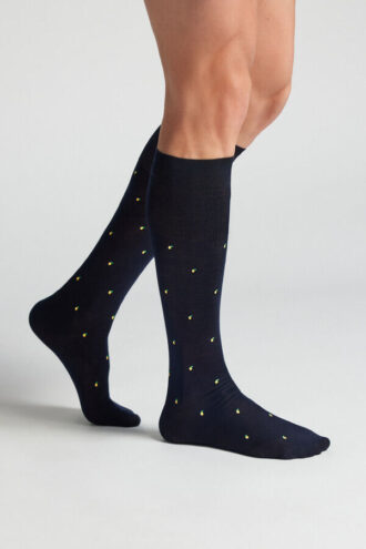 Kniestrümpfe aus Lisle