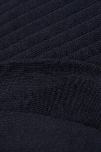 Kurze Socken aus weicher Baumwolle mit Rippstrick