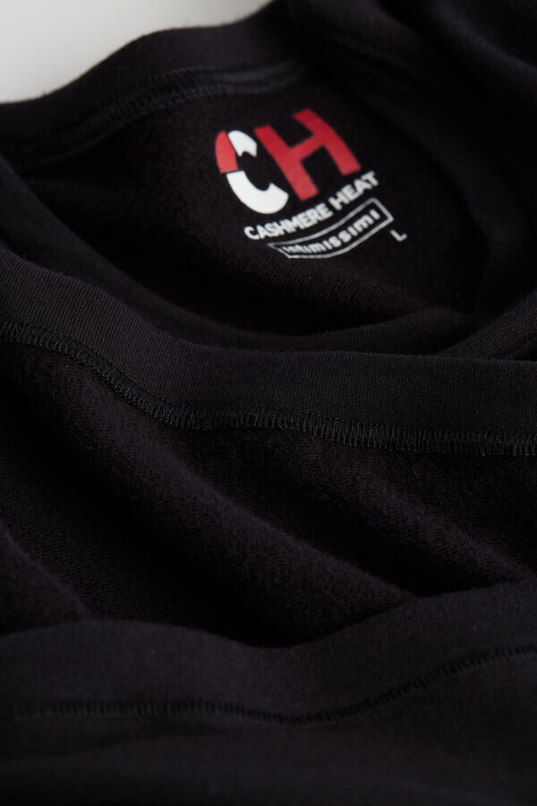 Kurzärmeliges Oberteil aus Modal-Kaschmir Kurzärmeliges Oberteil aus Modal-Kaschmir