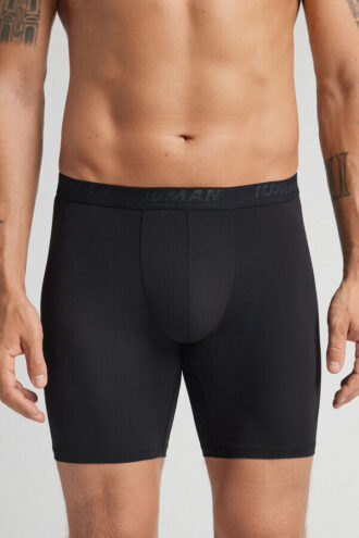 Lange Boxershorts aus Mikrofaser