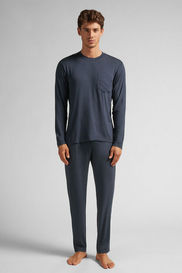 Lange Pyjamas aus Micromodal Lange Pyjamas aus Micromodal