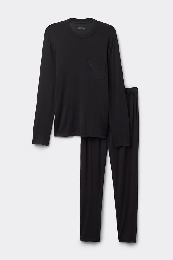 Lange Pyjamas aus Micromodal Lange Pyjamas aus Micromodal