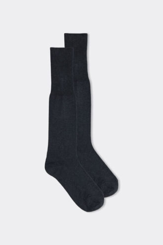 Lange warme Baumwollsocken