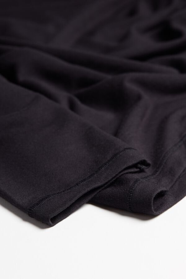 Langärmliges Oberteil aus Modal-Kaschmir Langärmliges Oberteil aus Modal-Kaschmir