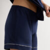 Modal-Shorts mit kontrastierendem Besatz Modal-Shorts mit kontrastierendem Besatz