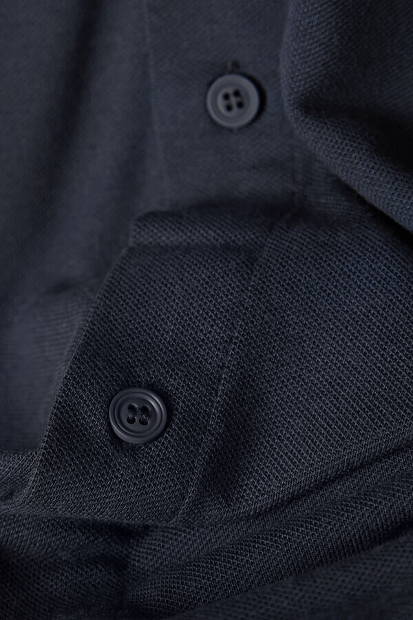 Modal- und Seiden-Piqué-Hemd Modal- und Seiden-Piqué-Hemd