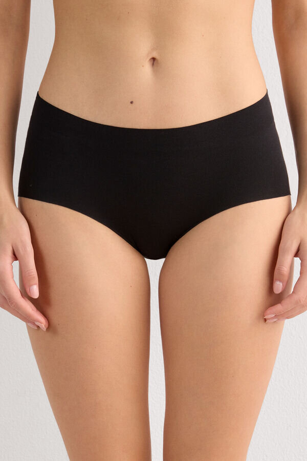 Nahtloser Hipster aus Baumwolle Nahtloser Hipster aus Baumwolle