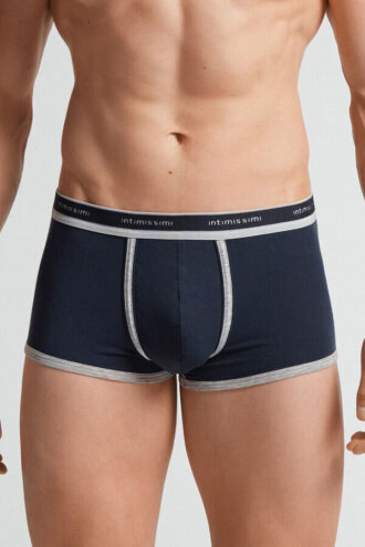 Natürliche, frische Boxershorts aus Baumwolle mit Logo