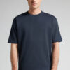 Oversized-T-Shirt aus Baumwoll-Interlock
