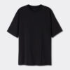 Oversized-T-Shirt aus Baumwoll-Interlock