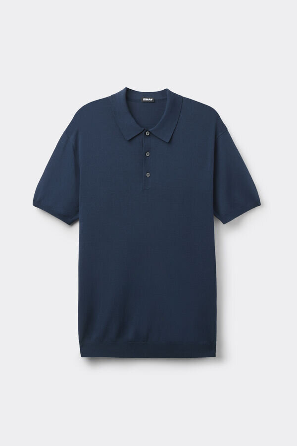 Polo aus Viskose und Nylon Polo aus Viskose und Nylon