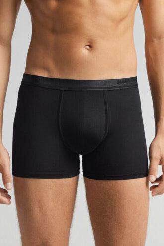 Premium-Boxershorts aus merzerisierter Baumwolle mit Logo