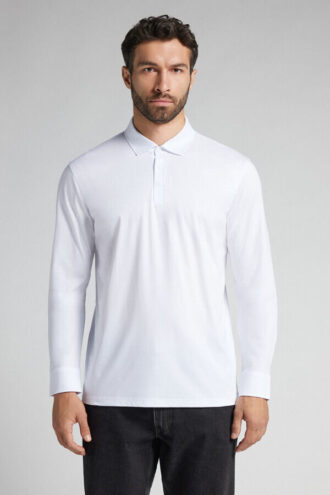 Premium-Polohemd aus merzerisierter Baumwolle