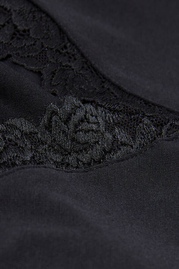 Pretty Flowers Modal and Lace Tank Top Pretty Flowers Modal and Lace Tank Top