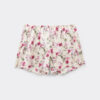 Seidenshorts mit Pretty Flowers-Print