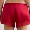 Seidenshorts mit Spitzenbesatz Seidenshorts mit Spitzenbesatz