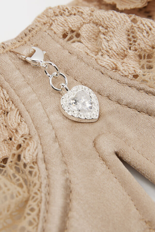 Seidige Blumen Denise Balconette-BH aus Seide und Spitze Seidige Blumen Denise Balconette-BH aus Seide und Spitze