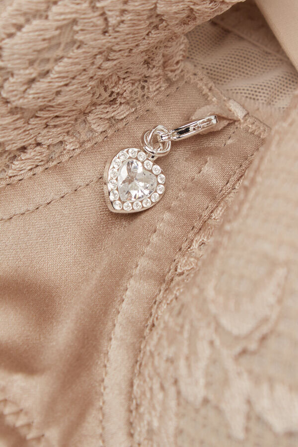 Seidige Blumen Sofia Balconette-BH aus Seide und Spitze Seidige Blumen Sofia Balconette-BH aus Seide und Spitze