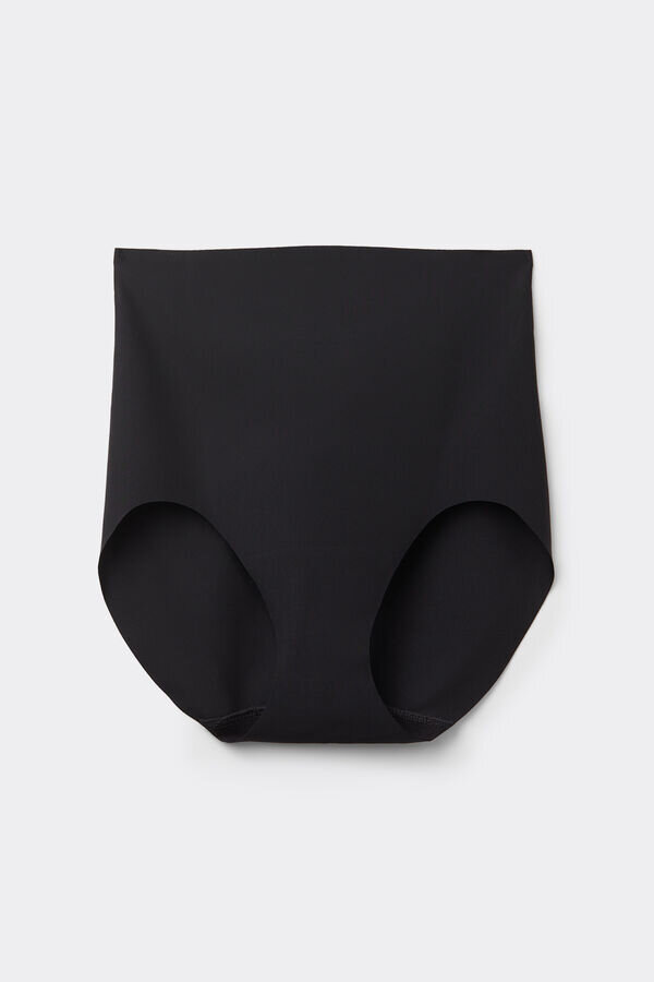 Slip aus Mikrofaser mit Raw-Cut-Schnitt Slip aus Mikrofaser mit Raw-Cut-Schnitt