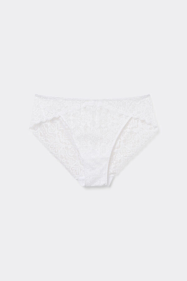 Slip mit niedriger Leibhöhe aus Spitze Slip mit niedriger Leibhöhe aus Spitze