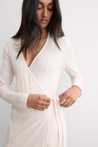 Sweet Pointelle Robe