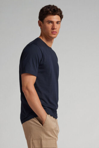 T-Shirt aus Slub-Baumwolle