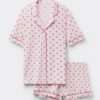 The Love Club Modal Button Up Short Pyjama
