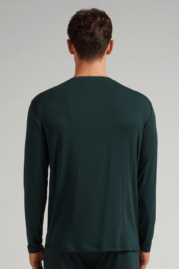 Weiches Seiden-Langarmshirt Weiches Seiden-Langarmshirt